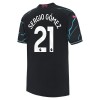 Camisola Manchester City Sergio Gomez 21 Homen Equipamento 3ª 23/24